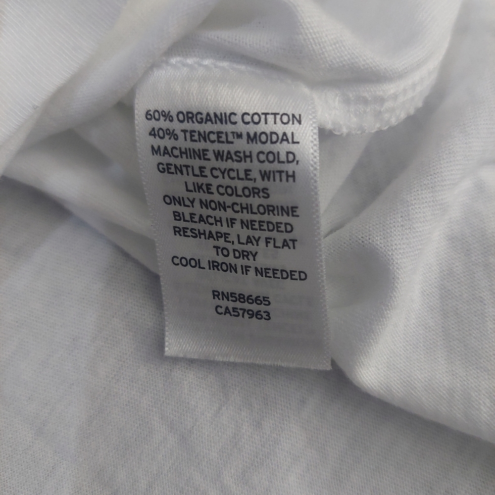 Open Edit white tee small - Picture 3 of 4